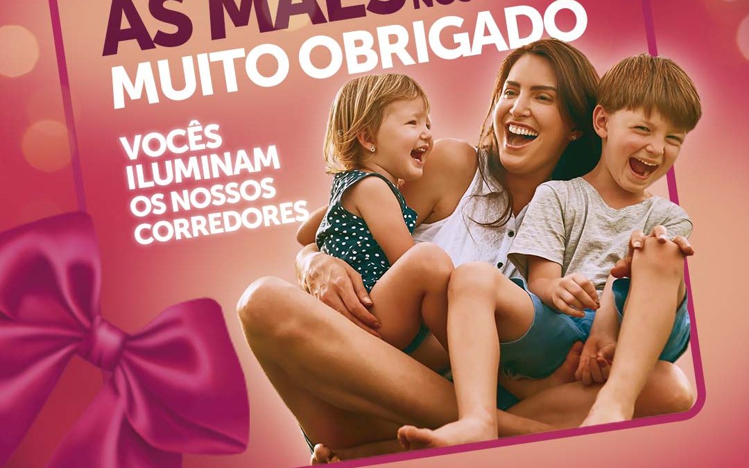 O melhor e mais completo Shopping de Conveniência de Campinas faz festa durante o mês inteiro para as mamães da região