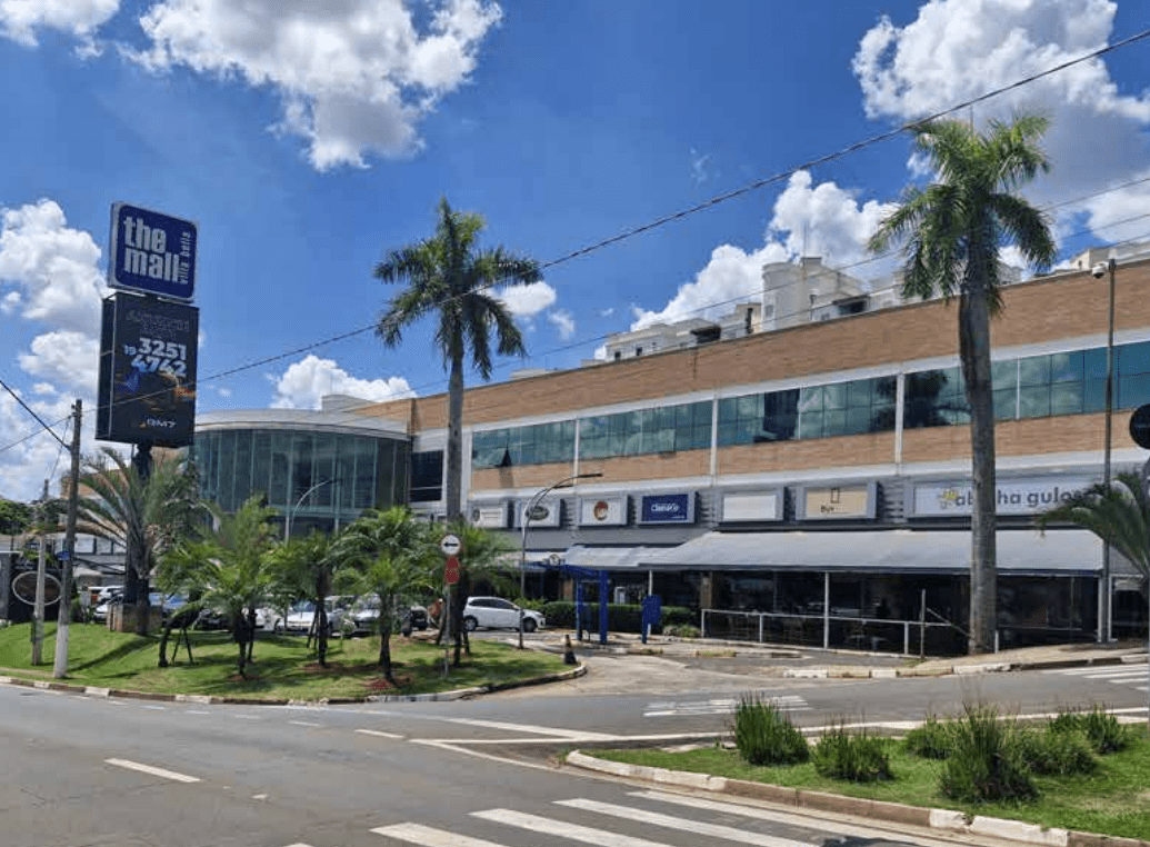 Ilustração do Shopping The Mall