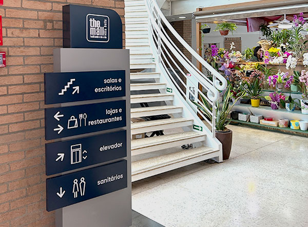 Ilustração - Nova Sinalização Interna