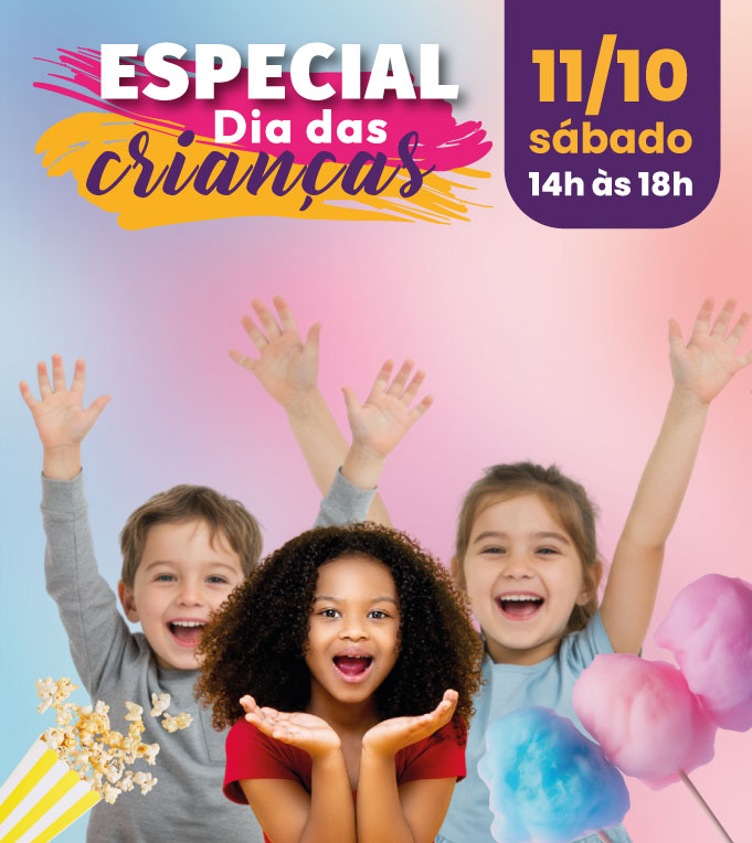 Ilustração - Dia das Crianças no The Mall Villa Bella!