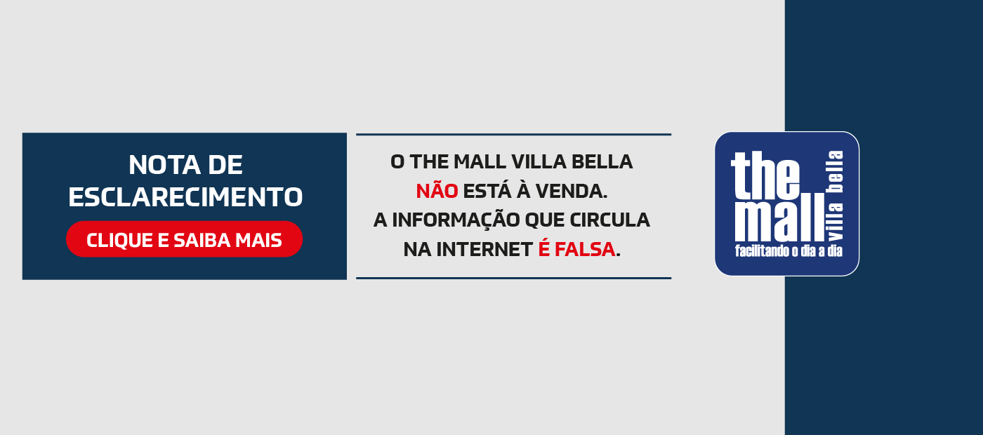 The Mall Villa Bella não está à venda